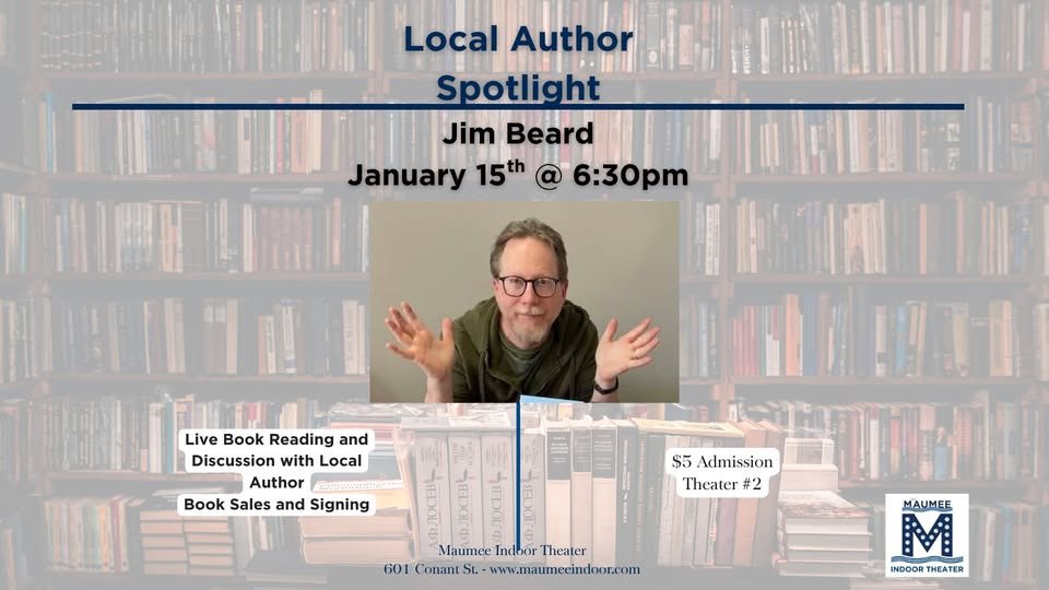 Also, the #MaumeeIndoorTheater is giving me MY OWN EVENT SPOTLIGHT. This is huge for me. I'll be doing readings, a Q&amp;A, and selling books. PLEASE SHARE! #MaumeeOhio #BeckyBooks #FlinchBooks

facebook.com/events/8239701…