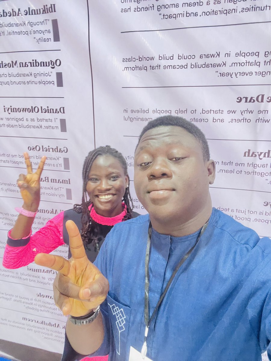 Holasystem1's tweet image. I had an amazing time at the Kwarabuild Tech Conference, which focused on the next generation of builders.

#KBTC25 #nextbuilders @kwarabuild