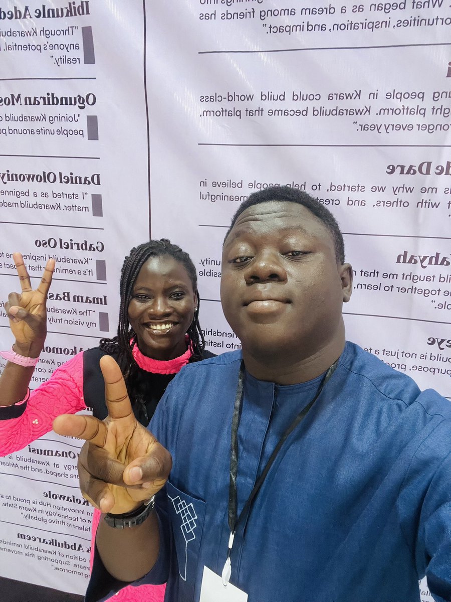 Holasystem1's tweet image. I had an amazing time at the Kwarabuild Tech Conference, which focused on the next generation of builders.

#KBTC25 #nextbuilders @kwarabuild