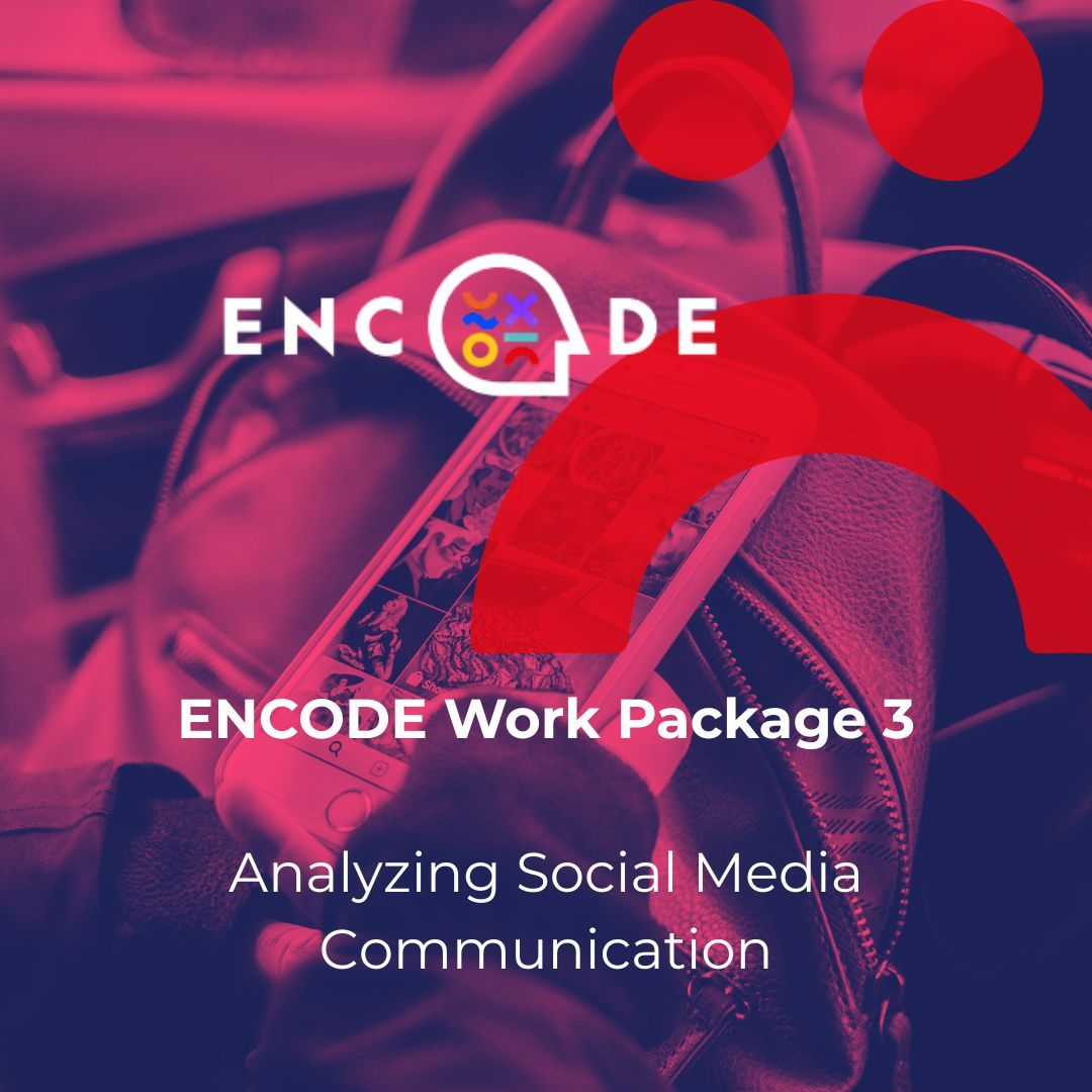 encodemotion's tweet image. WP3 focuses on analysing social media to understand how emotions are shared and amplified in political conversations. From sentiment patterns to narrative spreads—we’re examining the emotional pulse of digital platforms.

#ENCODE #SocialMediaAnalysis #EmotionsOnline #Digital
