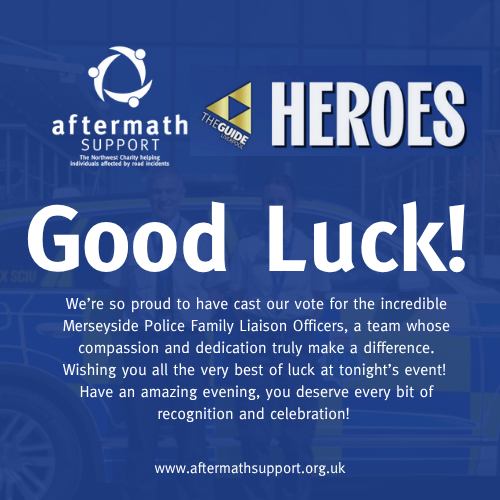 aftermathsupp's tweet image. We’re so proud of @MerseyPolice Family Liaison Officers, a team whose compassion and dedication truly make a difference.
Wishing you all the very best of luck at tonight’s @TheGuideLpool event!

#Aftermath Support #MerseysidePolice #TheGuideLiverpool