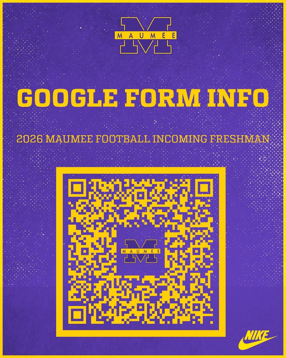 MaumeePantherFB's tweet image. ATTENTION: Future Panthers — Class of 2029!
Your time is NOW.

If you want to become a better athlete…
If you want to compete under the Friday Night Lights in front of thousands…
If you want to build lifelong friendships, memories, and a brotherhood that lasts forever…

Then…