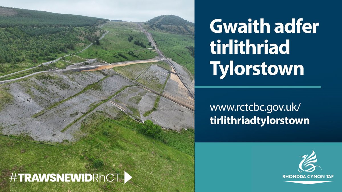 Dyma ragor o wybodaeth am y gwaith adfer sy'n mynd rhagddo'n dilyn tirlithriad #Tylorstown a'r wybodaeth i'w gweld am y prosiect ar wefan y Cyngor. Darllenwch yma: orlo.uk/FsLGG

#TrawsnewidRhCT orlo.uk/0DWm5
