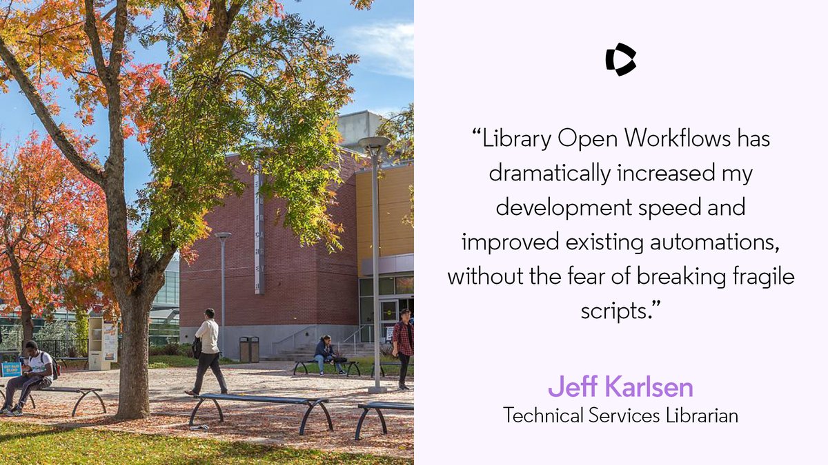 ExLibrisGroup's tweet image. Los Rios Community College District is streamlining library operations with Alma’s Library Open Workflows (LibOW).

Read the full customer story to learn how LibOW is transforming their workflows: ow.ly/C8JS50XrmBm

#LibraryInnovation #LibraryManagement