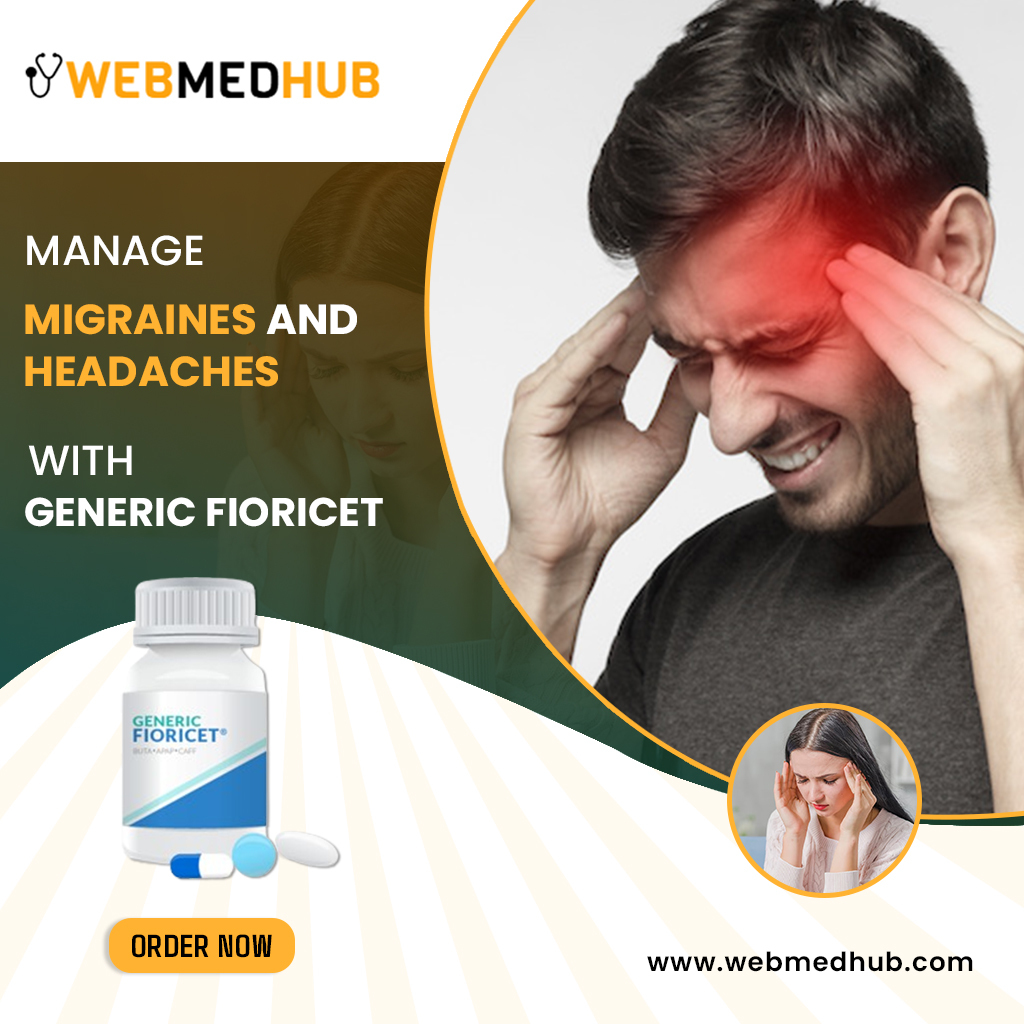 Tension headaches can interrupt your day — some individuals consider generic Fioricet as an option after medical guidance.

For those seeking to buy Fioricet online, visit webmedhub.com

For informational purposes only. Not medical advice.
#HeadacheRelief #WebMedHub