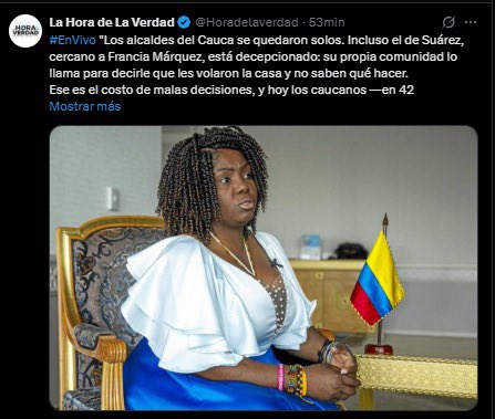 María Fernanda Cabal tweet media