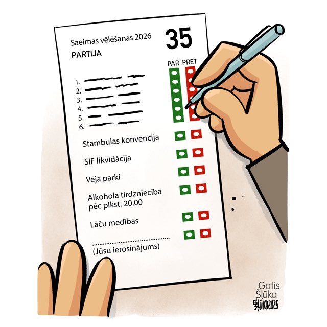 Stambulas konvencijas jautājums visdrīzāk valdīs priekšvēlēšanu retorikā nākamruden.
Bet arī par daudziem citiem jautājumiem Latvijas sabiedrībā ir asi pretēji viedokļi, dažkārt liekot domāt, ka tos vajadzētu pārbaudīt referendumā... <a href="/lasilvportals/">LASI</a>