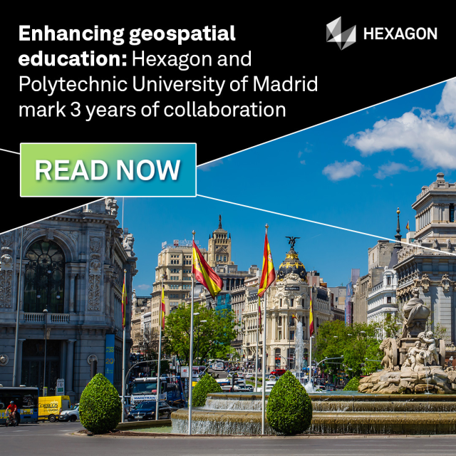 paulwilson73's tweet photo. For the past 3 years, we have partnered with @La_UPM to integrate ERDAS IMAGINE tools into the university’s curriculum, enriching student #geospatial education through real-world applications of geospatial data and spatial analysis. #education #partner https://t.co/sPe7jXYoSC https://t.co/3EB9XcrIrb