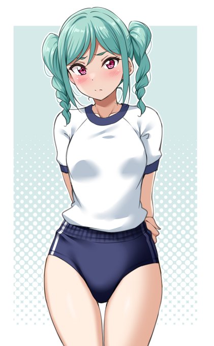 冬毬ちゃんに体操着を😌😌😌😌😌なんだか久しぶりだけどまた体操着も着せたい😌😌😌😌 