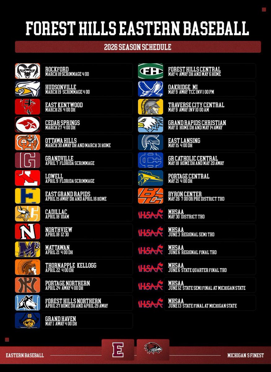 FH Eastern Baseball tweet media