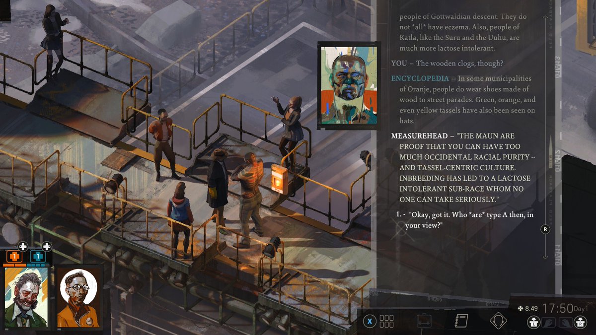 Gin_san7213's tweet image. #DiscoElysium, #PCShare
يذبح