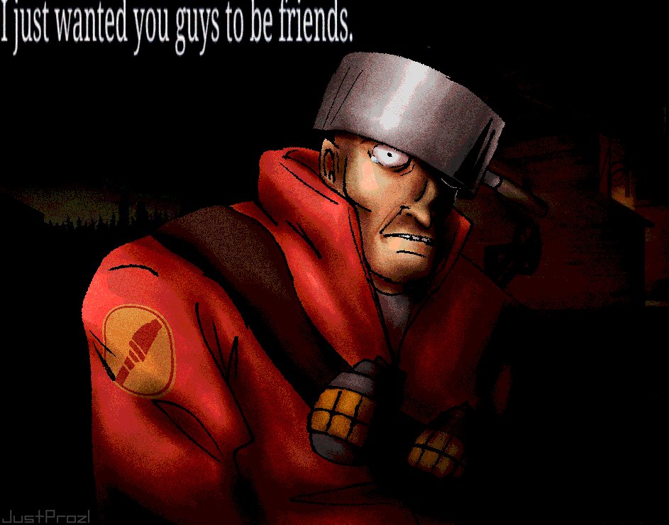 JustProzl_alb's tweet image. Uh oh, they grabbed his leg

#serverblight #tf2