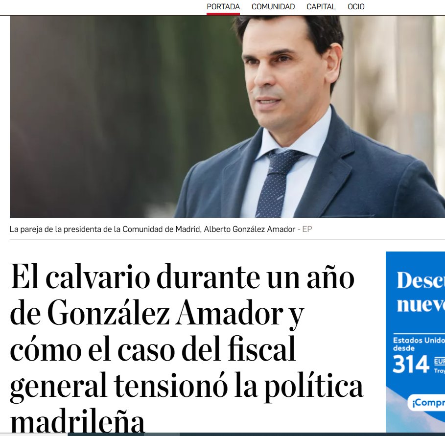 rosamariaartal's tweet image. Esta basura es de El Debate. El novio de Ayuso está acusado de cinco delitos absolutamente documentados.