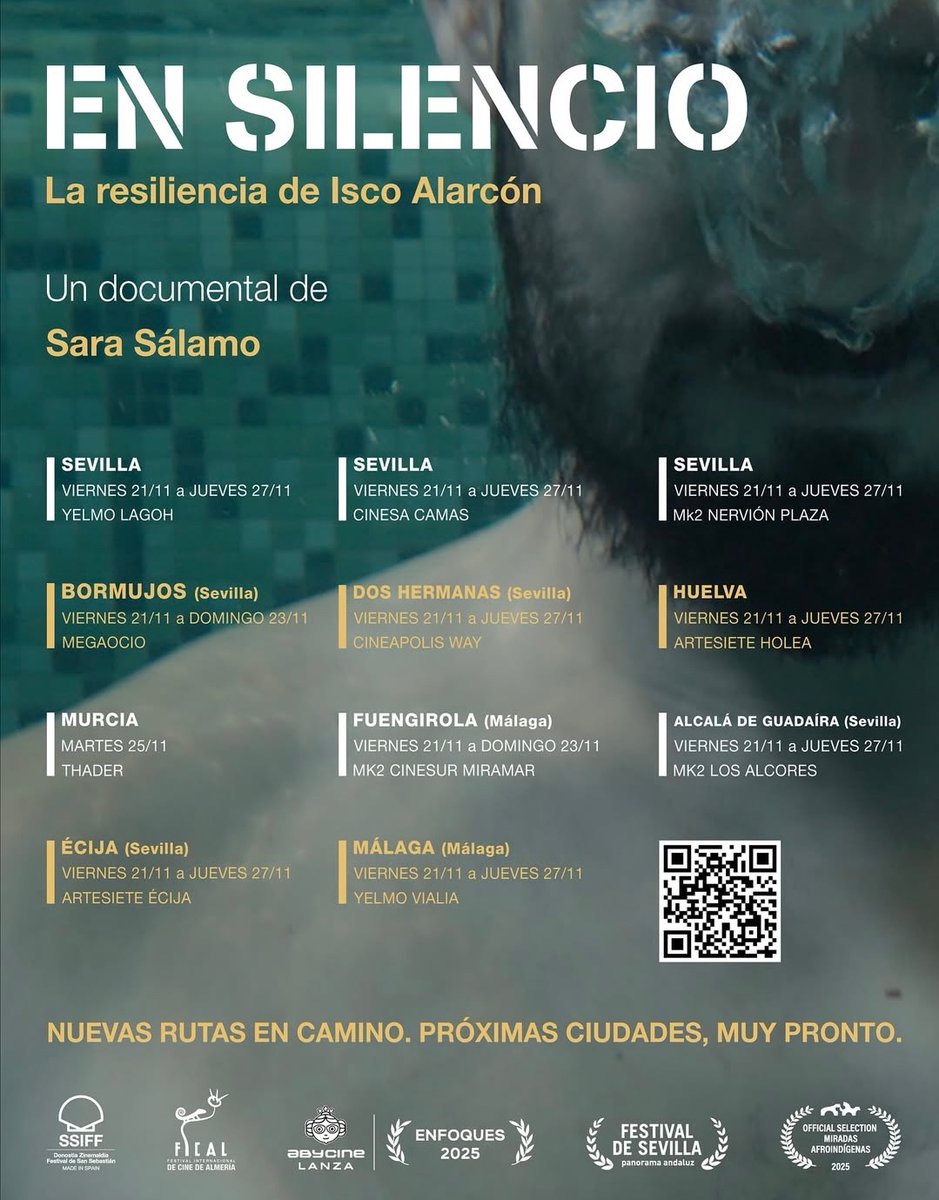 RealBetis's tweet image. Hoy arranca el recorrido de: En Silencio

¡Desde hoy hasta el 27 de noviembre, en cines! 🍿🎞️