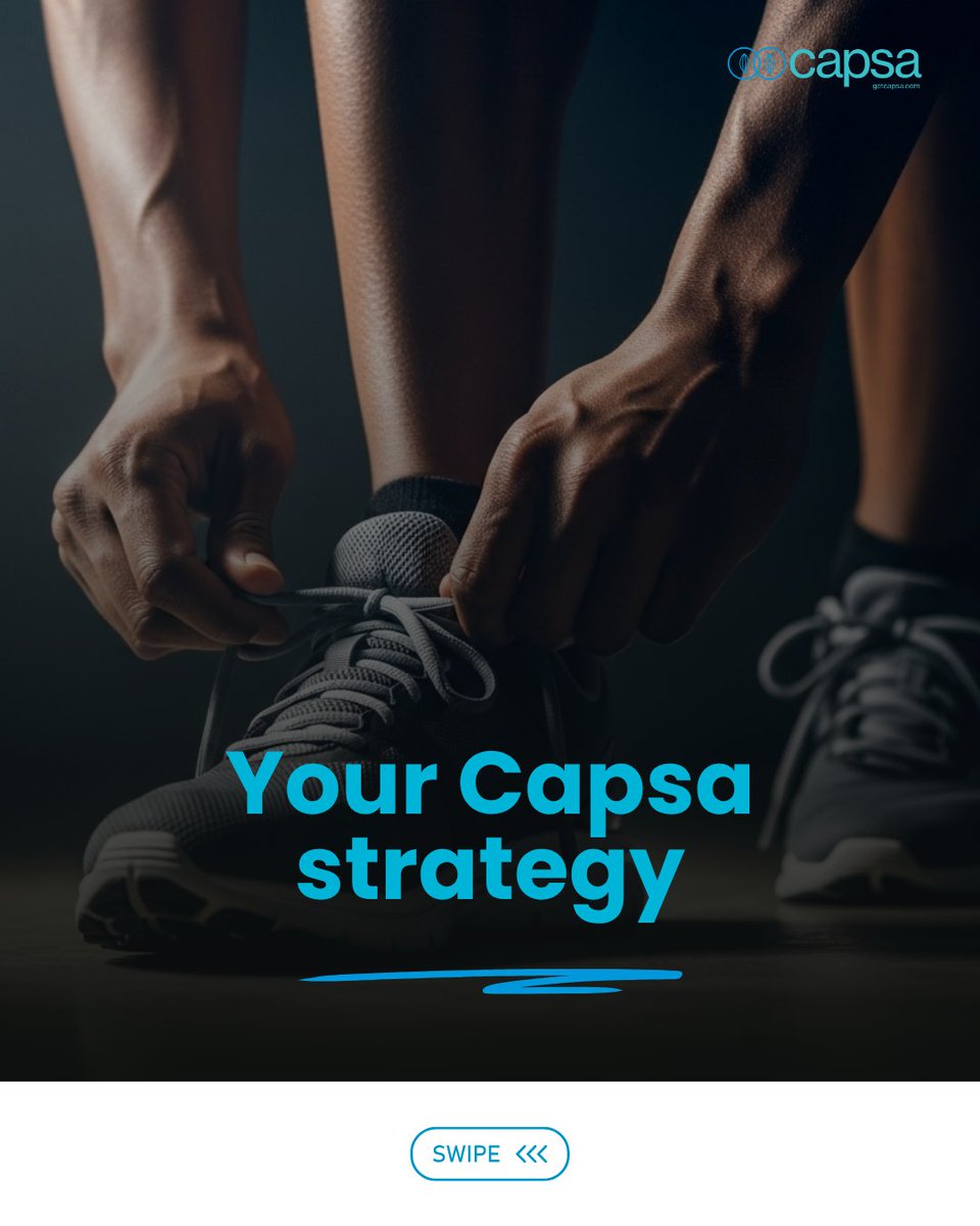 GetCapsa's tweet image. Big race and small shoes equals big business and no cashflow plan.

Lace up with a Capsa strategy, so the work you’ve done funds the work you’ll do next.

#GetCapsa #cashflow #SMEs #WhatsYourCapsaStrategy #TGIF