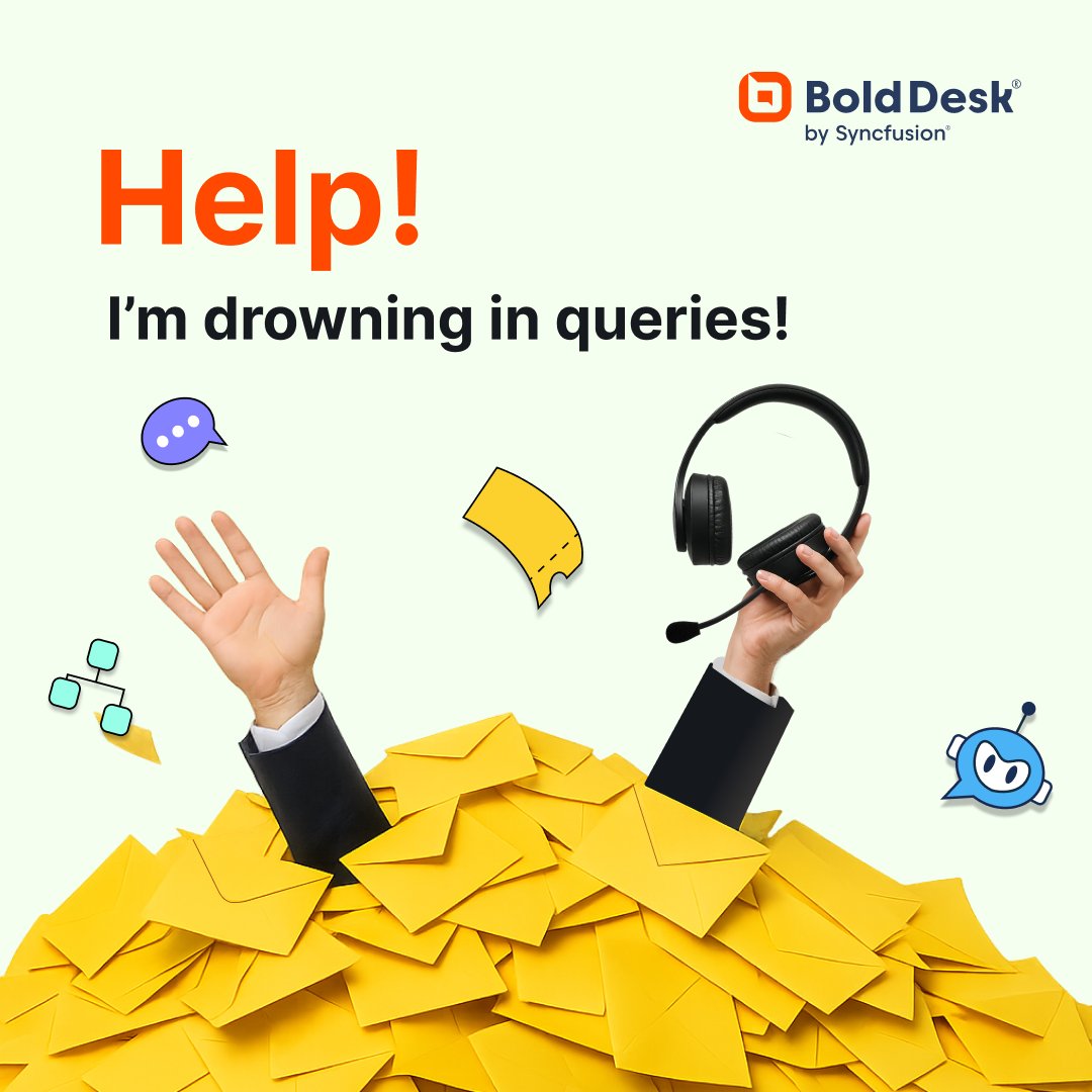 BoldDesk's tweet image. What if your inbox could talk? 🤔

It would probably say: ‘Help! I’m drowning in queries!’

Switch to BoldDesk and keep your inbox stress-free. ⚡

Learn more: bolddesk.com

💬 How do you currently manage an overflowing inbox?

#customersupport #helpdesksoftware #CX…