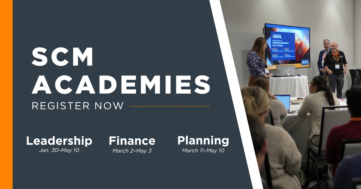 GSCInstitute's tweet image. Level up your #supplychain career in 2026. 🚀 Join our virtual #SCM Academies in Leadership, Finance, and Planning.

✔️ Flexible
✔️ Skills-focused
✔️ Taught by top Haslam faculty
✔️ 15% off for GSCI partners

Apply now:
hubs.la/Q03VjhfZ0