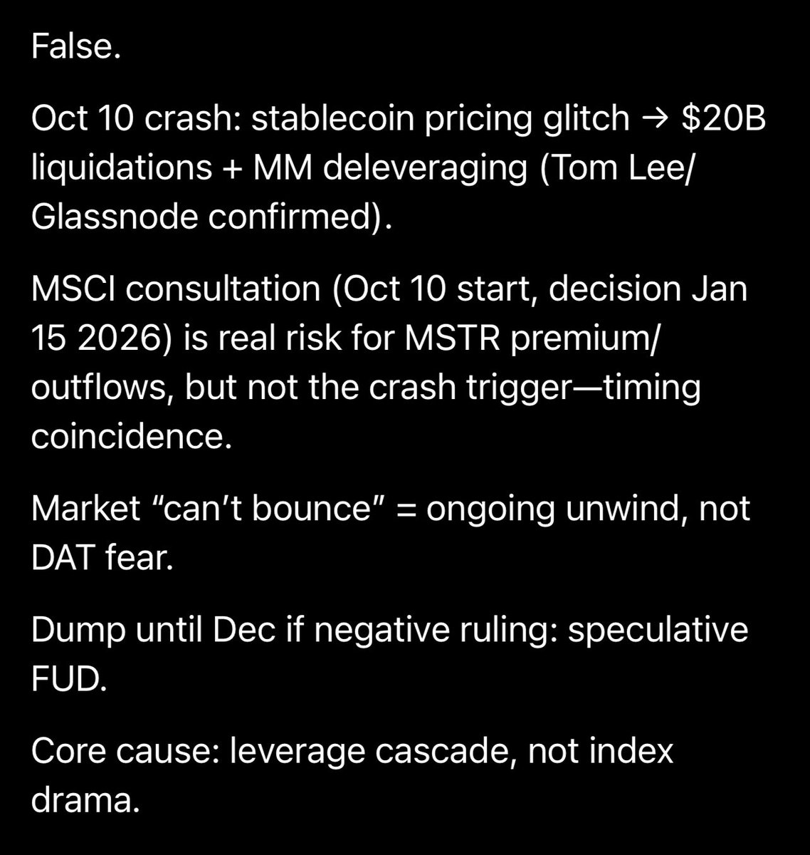 <a href="/cryptomanran/">Ran Neuner</a> Grok doesn’t seem to agree 🤷‍♂️