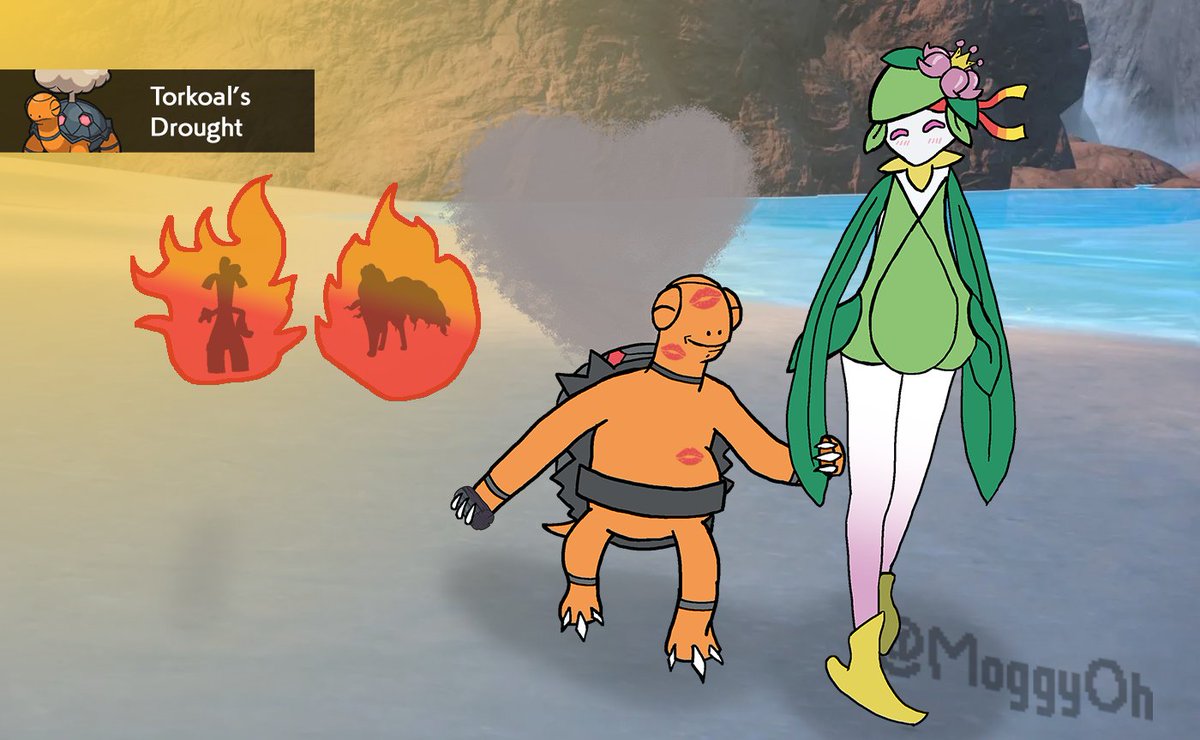 MoggyOh's tweet image. Sorry Chad, in the Sun world, the Torkoal gets the Chlorophyll sweeper!

#PlayPokemon #vgc2026