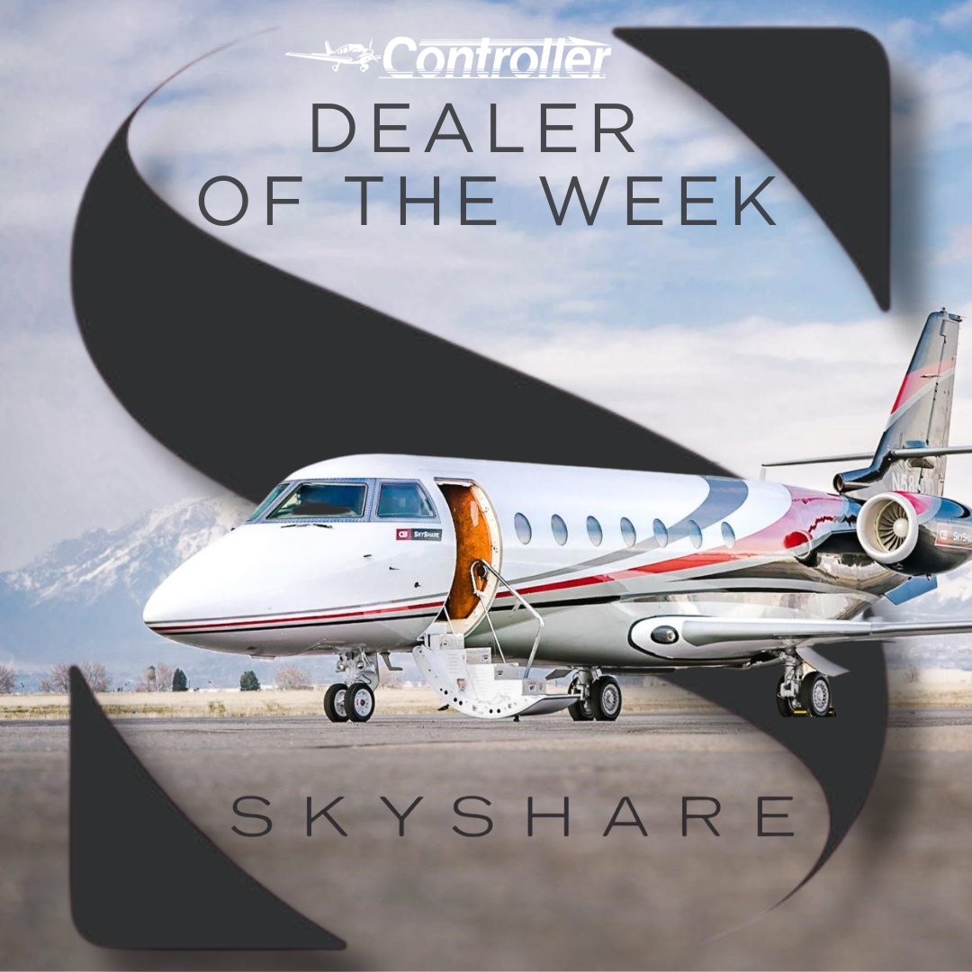 Controller's tweet image. #DealerOfTheWeek – SkyShare

With 15+ years of experience in aircraft brokerage, SkyShare offers a full suite of private aviation services — including fractional ownership, management, charter, and sales.

Discover listings:
🔗 controller.com/listings/searc…

#Controller