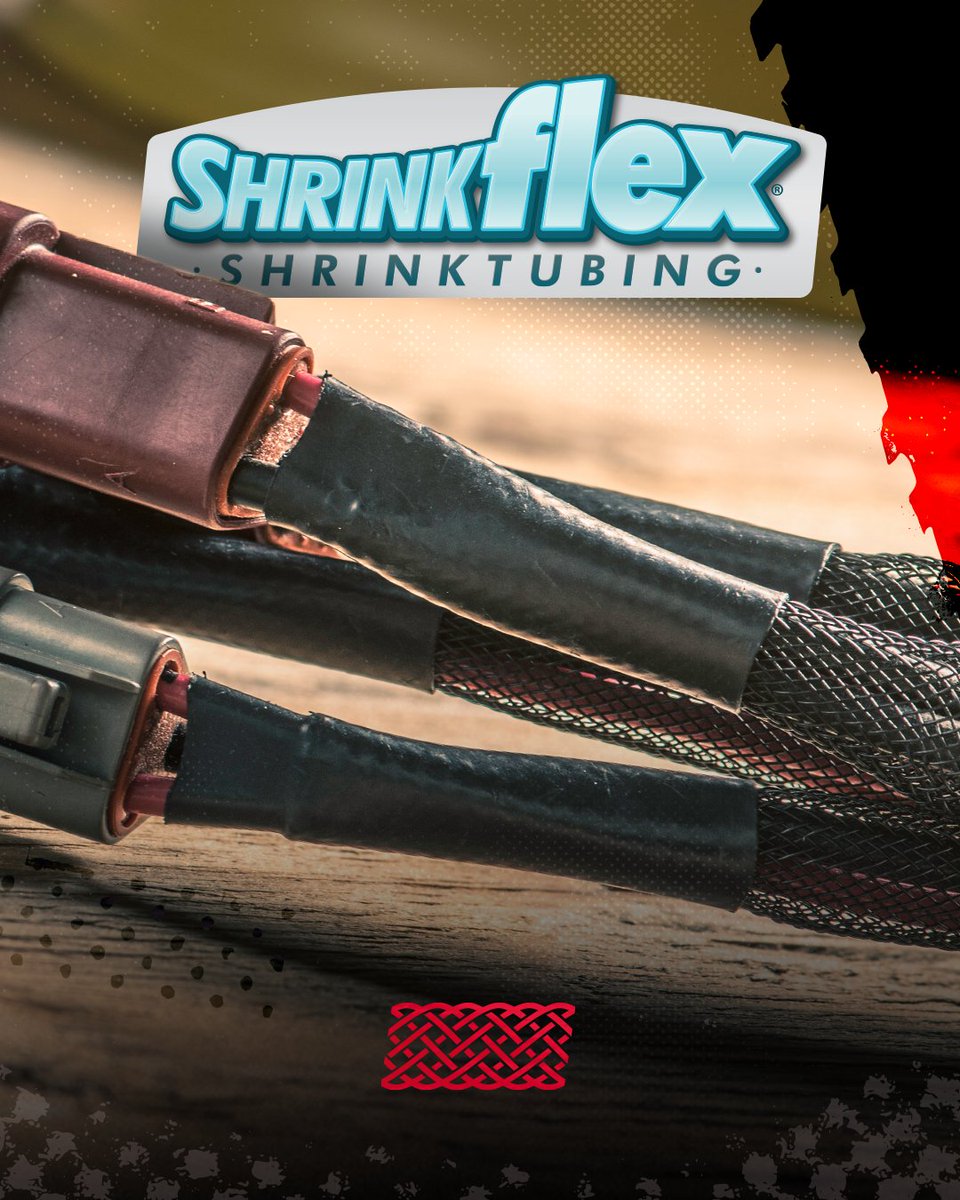 Techflex_inc's tweet image. Level up your cable management with ShrinkFlex® heatshrink. It grips tight, looks clean, and adds rugged protection that lasts. One quick shrink, big upgrade.