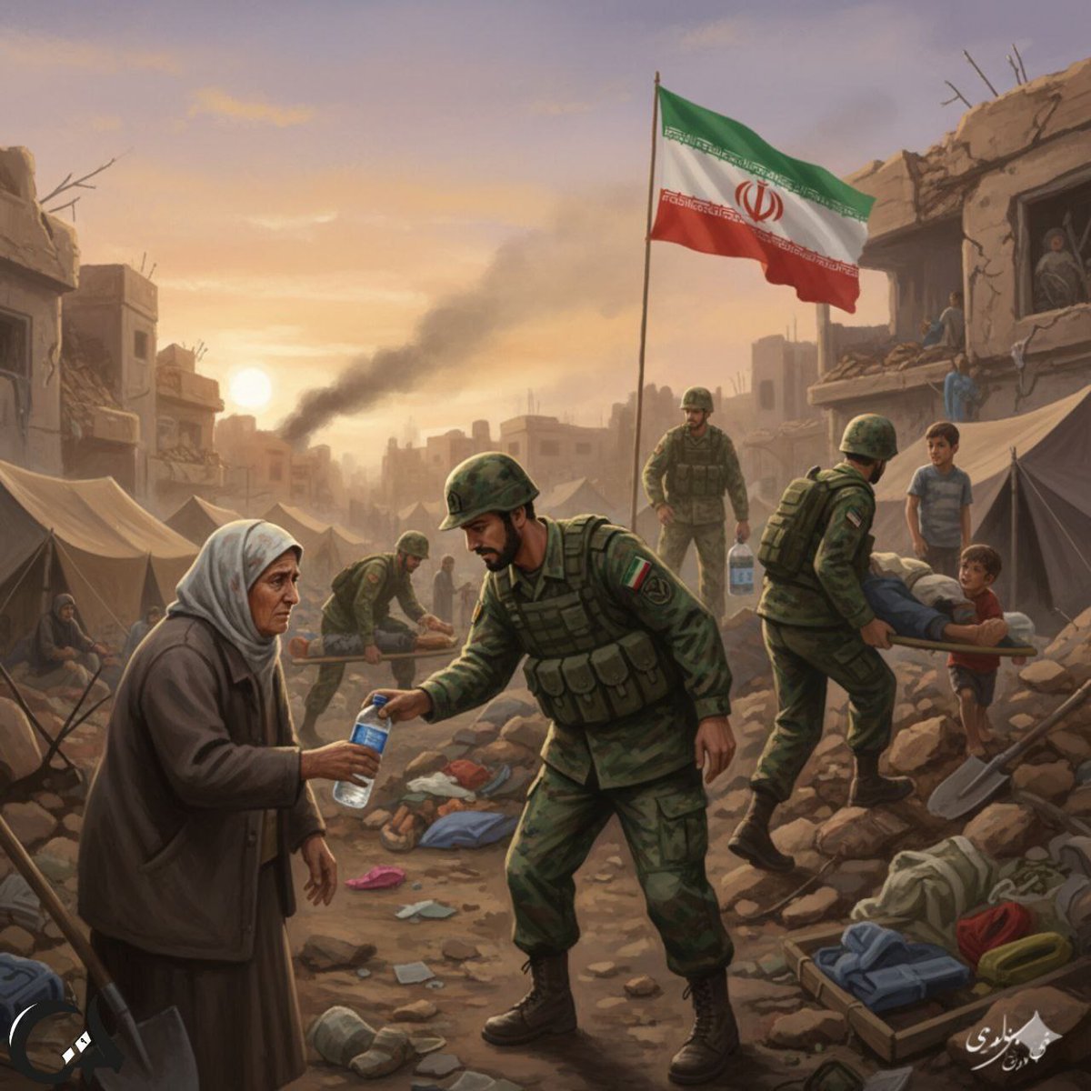 خوشا آنان که مردانه می میرند . 
#بسیج_مردم  
#محور_وحدت