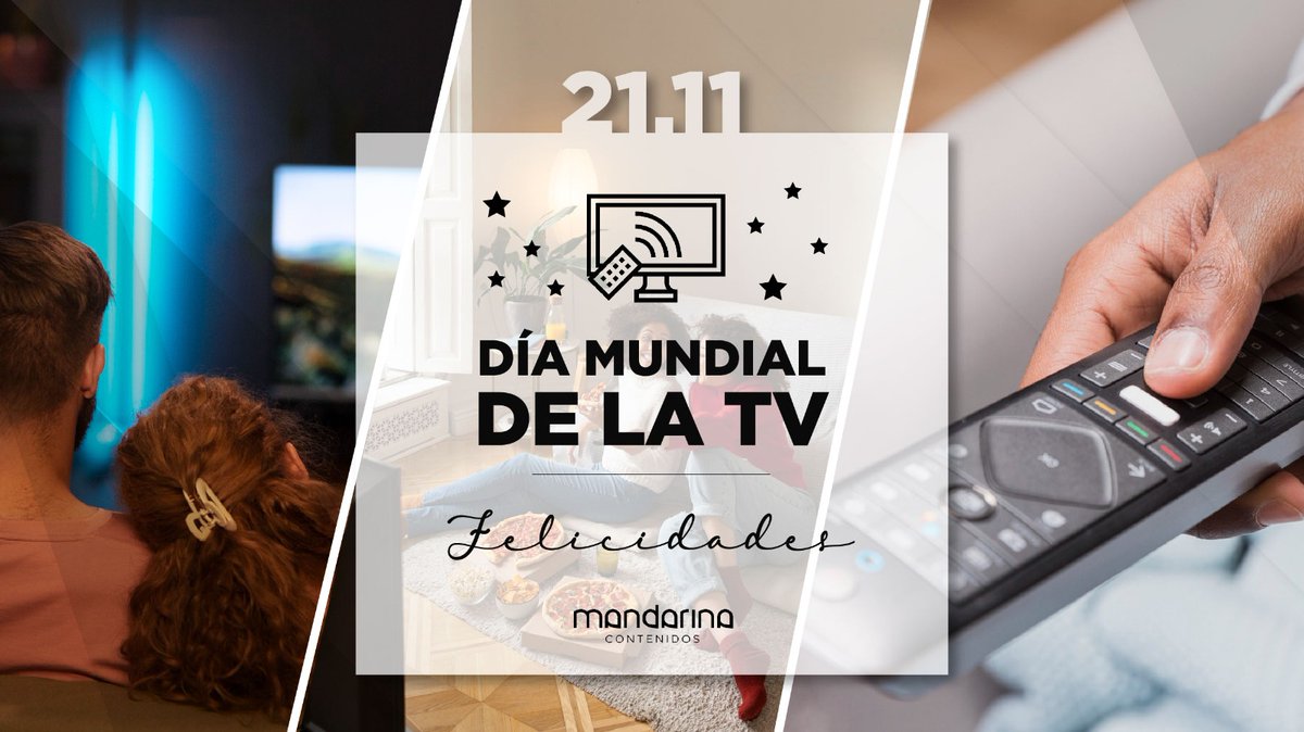 ¡Hoy es el día mundial de la TV!