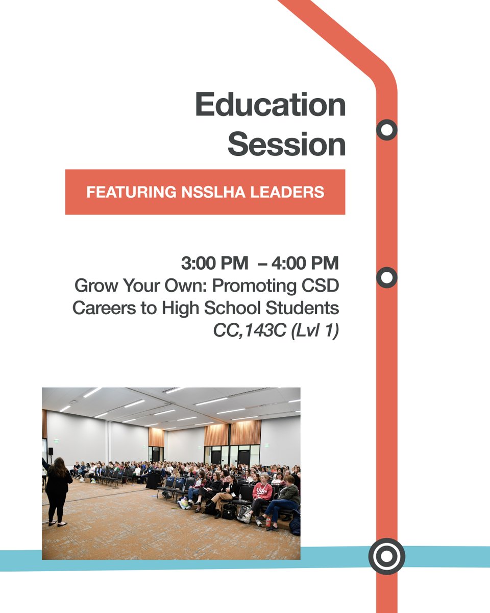 Welcome to Day 2 of #ASHA2025! 🎉 There are so many opportunities for learning and growth today! ⁠
⁠
Check out today’s highlights:
⁠
Let's make today amazing!⁠
⁠
#NSSLHAinDC #NSSLHAstrong #SuccessStartsHere #aud2b #slp2b