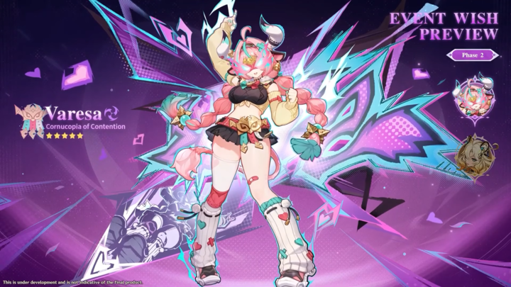 G8_Genshin's tweet image. 📝 6.2 Luna III Banner Summary 📝

Phase 1 - Durin, Venti, and Jahoda (4star)
Phase 2 - Xilonen and Varesa

#GenshinImpact #SpecialProgram #LunaIII #Livestream #Game8 #Durin #Venti #Xilonen #Varesa #Jahoda