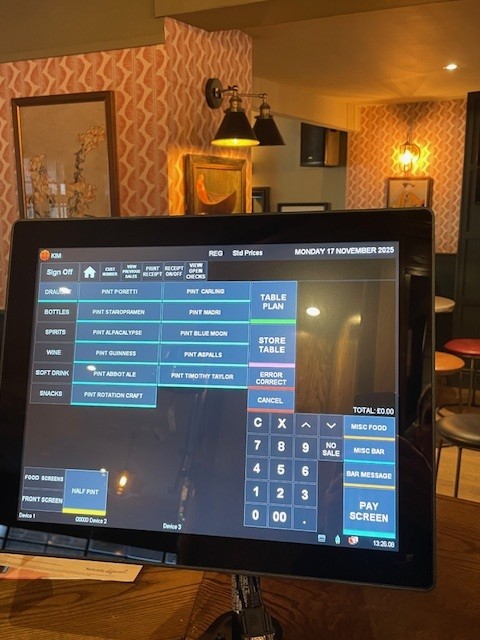 RyedaleCashReg's tweet photo. The newly refurbished @fillyandflagon, Malton is now open. We would like to wish Lloyd &amp; Kim all the best for this new venture. RCR Epos Solutions have recently installed a POS system, using @icrtouch  point of sale software &amp; monthly subscription to TouchOffice Web. https://t.co/4sDmBMvYFs