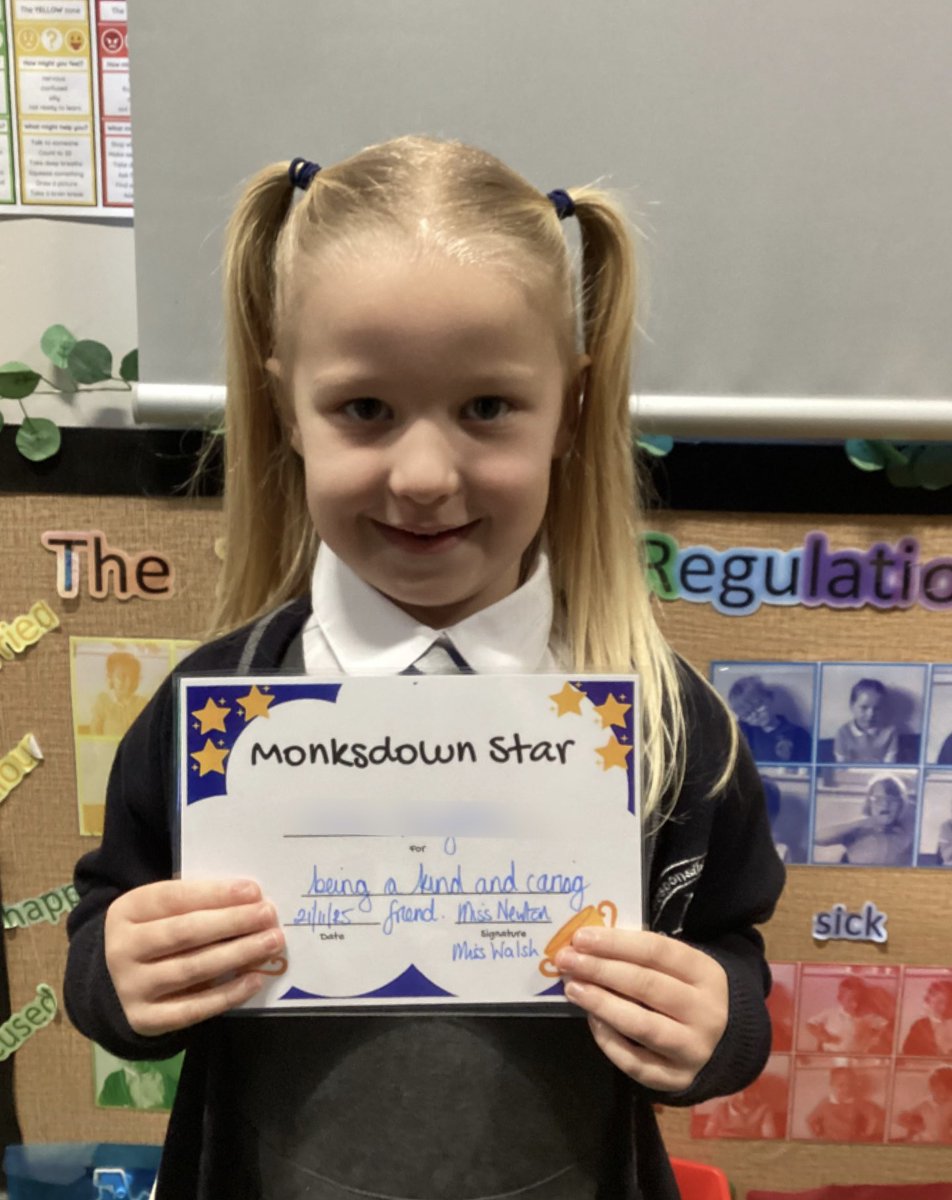 Misswalsh1_'s tweet image. #class12 are so pleased with both of our stars this week, we are blown away by how kind you both are. You make us very proud! @Year1Monksdown