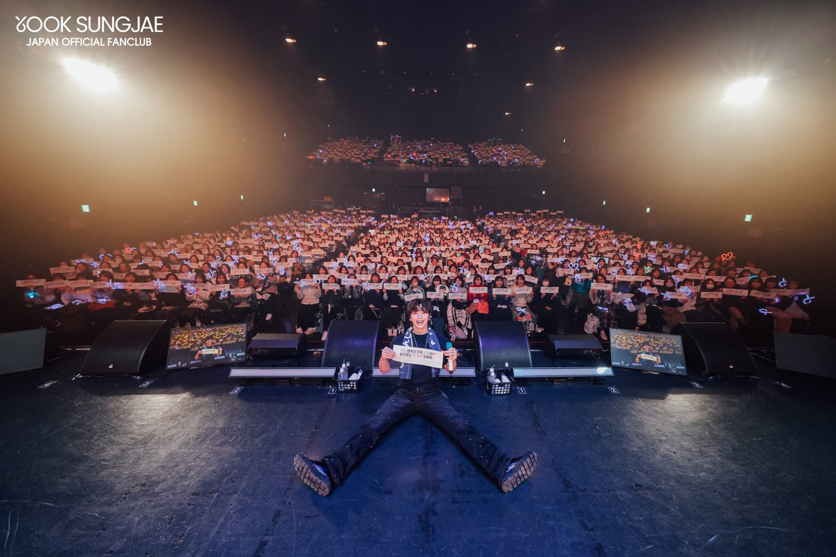 YSJ_JPofficial's tweet photo. [📸]

YOOK SUNG JAE 2025 SPECIAL LIVE TOUR ~たったひとつの物語~
Zepp Namba with ろくたち💙

#ユクソンジェ #YOOKSUNGJAE #육성재 #たったひとつの物語 https://t.co/RkbitQMA6V
