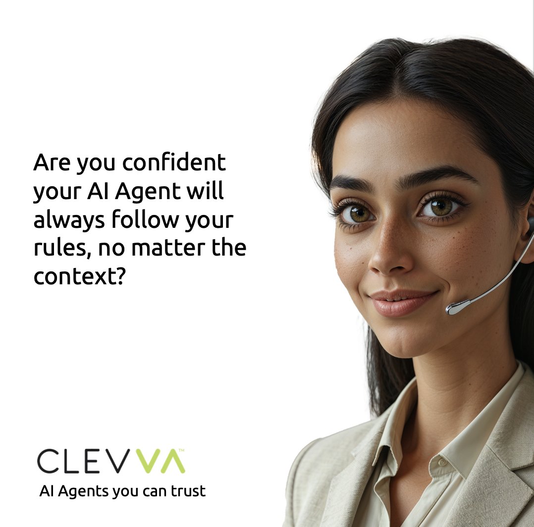 clevvapty's tweet image. 💬 DM us or visit clevva.com to learn how CLEVVA’s AI Agents help you build trust with every customer.

#artificial_intelligence #DigitalTransformation #TechForGood #CustomerSupport #AIAgent