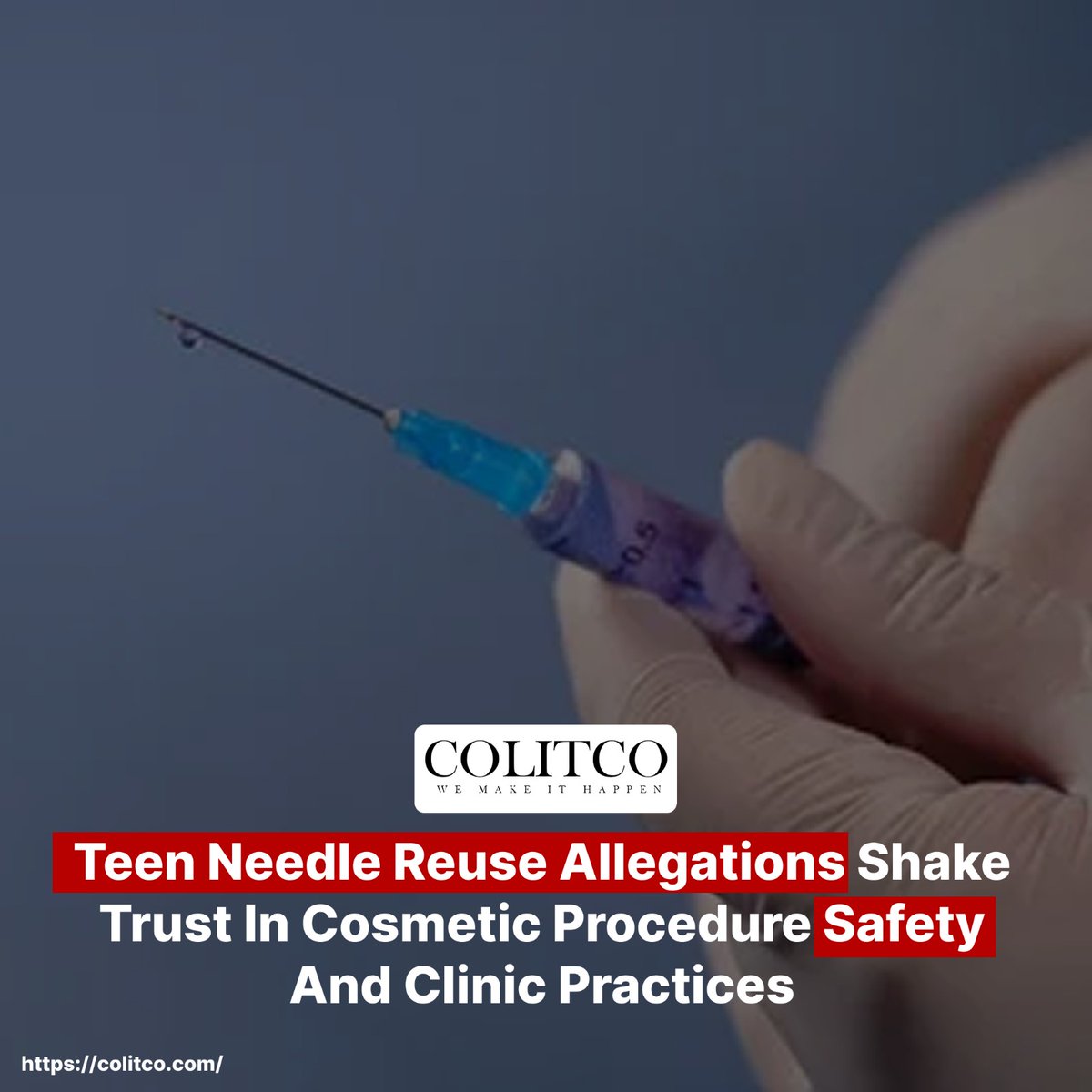 colitco's tweet image. Shocking beauty clinic allegation! 

 Teen claims needle reuse, raising safety concerns in Australia.

Read More :- colitco.com/teen-needle-re… 

#HealthSafety #BeautyClinic #AustraliaNews