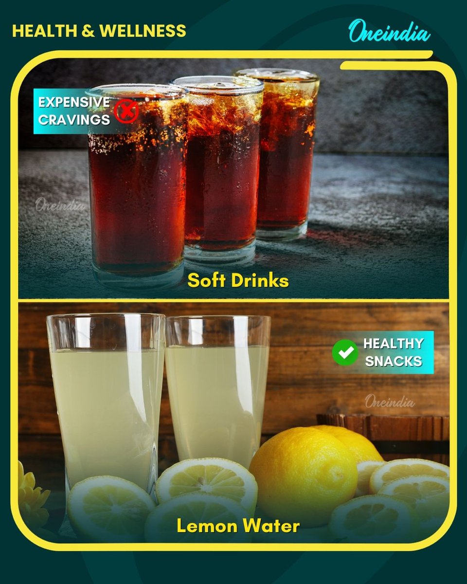 Oneindia's tweet image. Small swaps, big benefits — the choice is yours. Which one are you picking today?

#SmallStepsBigChanges #HealthyHabits #BetterEveryday #OI