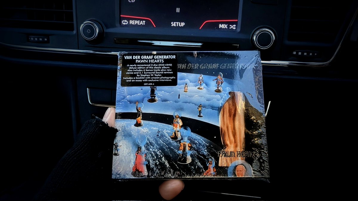clothesfreeuk's tweet image. To warm up this crispy cold sunny morning Drivetime,Pawn Hearts in its entirety (the Stephen Taylor new remix) wonderful 😊 🎶❤️
#crispycold #sunnymorning #DriveTimeVibes #PawnHearts #VanDerGraafGenerator #StephenTaylornewstereoremix