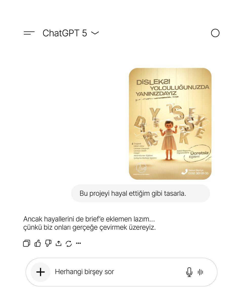 NanoMedya360's tweet photo. ChatGPT’ye üç farklı şey sorduk, verdigi üç cevap da aynı yere çıktı; daha fazlası için Nano Medya’ya sor. 😎

Hazırsanız, hayallerinizi masaya bırakın…
Biz gerisini tasarlamaya başlıyoruz. ✨

#NanoMedya #HayalleriniTasarlamayaBaşla #ChatGPTStyle #CreativeAgency #AjansModu https://t.co/5QTSRQMLfw