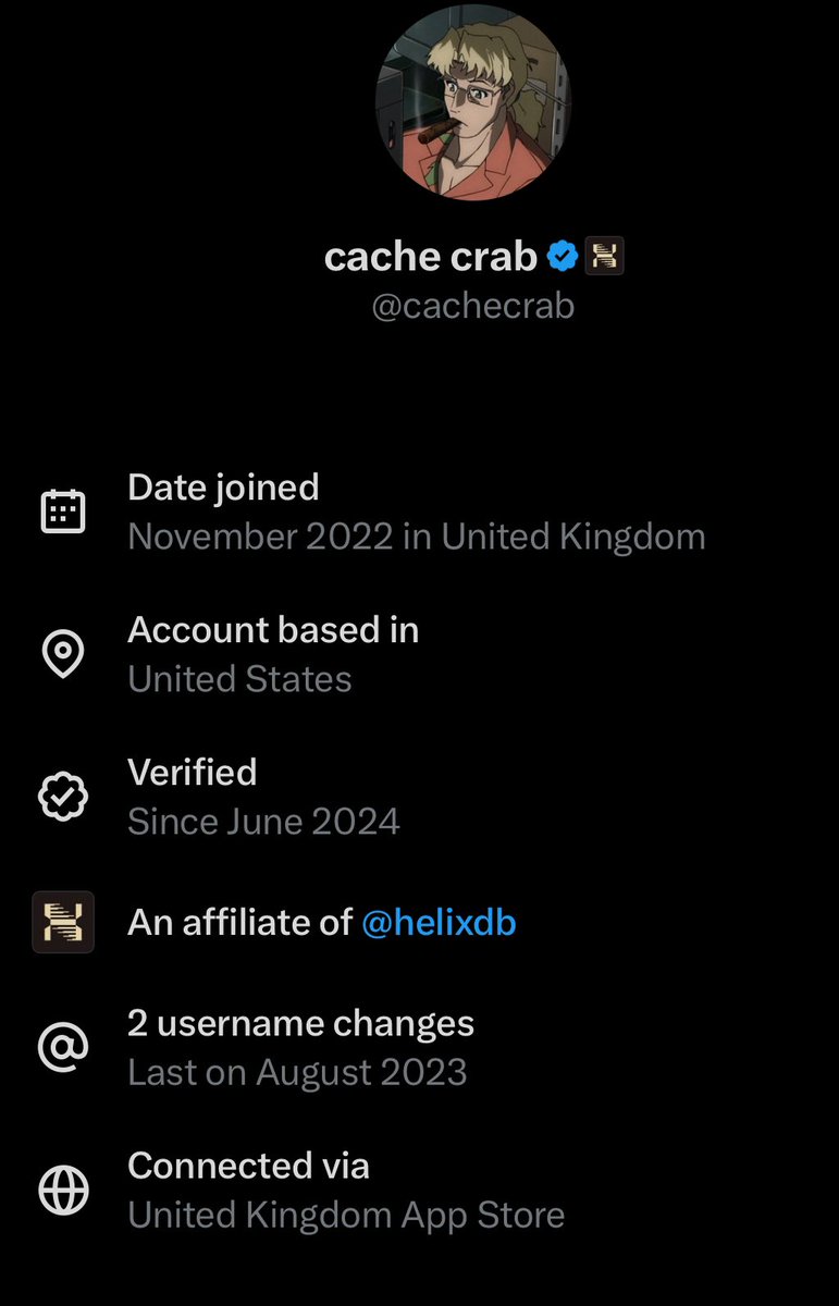 cachecrab's tweet image. btw I was in SF for 2 weeks and now it says my account is based in the US. is this permanent?