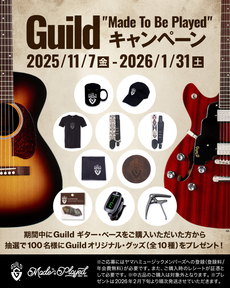 Guild Guitars Japan tweet media