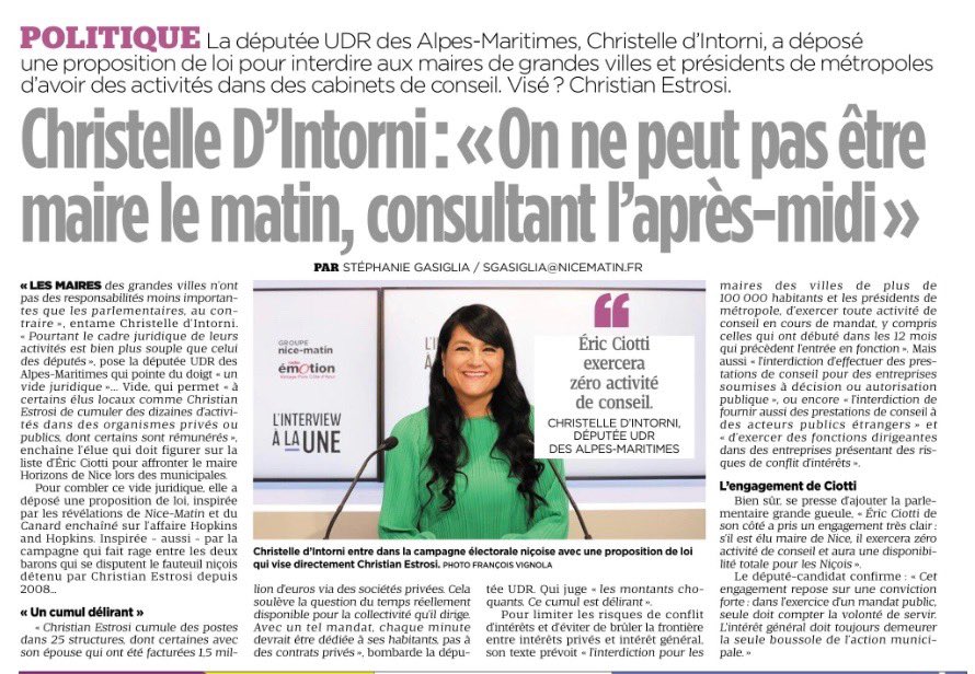 « Quand on grimpe à l’arbre… »

Faut-il vraiment rappeler à une avocate que je n’ai d’ailleurs jamais vu plaider une règle élémentaire de droit ? Rien n’interdit à un élu d’exercer une activité privée. C’est même souhaitable, pourvu que ce soit transparent, dûment déclaré et à