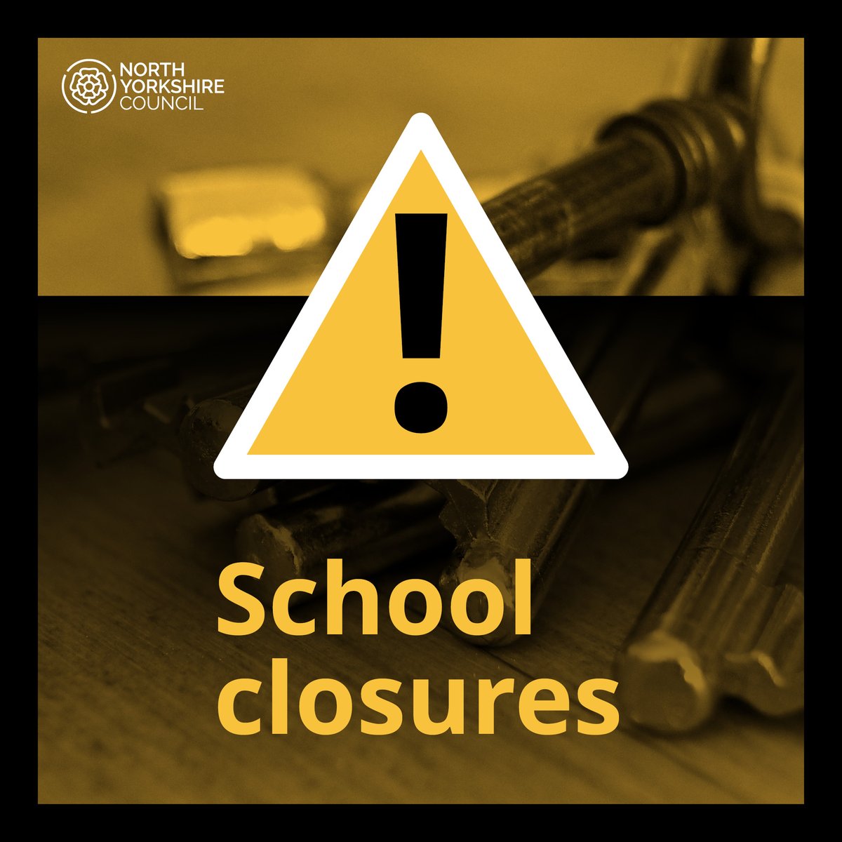 northyorksc's tweet image. The following schools have made us aware that they will be closed today, Friday 21 November.

For information about individual schools please contact the school directly.

- Springhead @ Barry Lane
- Springhead @ Lady Ediths
- The Woodlands Academy 
- Scarborough Pupil Referral…
