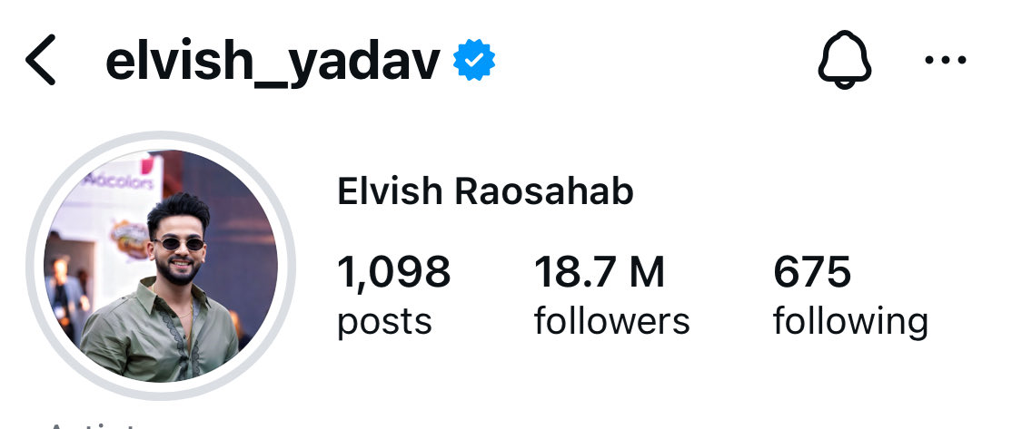 Arc0201409Armor's tweet image. Elvish’s new profile pic 😍💕🙌🏻🫰🏻🧿

@ElvishYadav #ElvishYadav #ElvishArmy #ElvishRaosahab