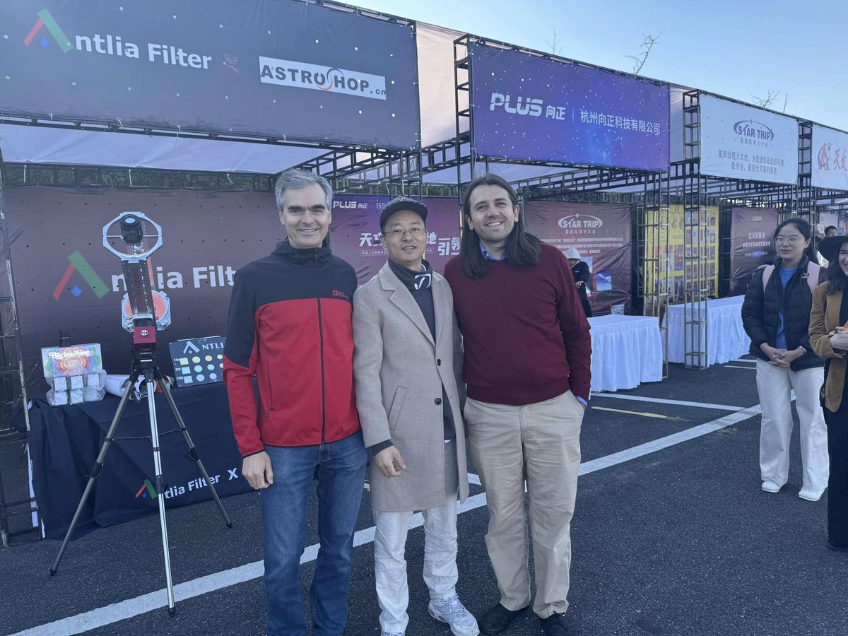 The Antlia SOLAR 200F4 Ha&amp;CaK Newtonian telescope is first exhibiting at the 7th Yangtze River Delta Star Party.
#antliafilter
#antlia200f4
#antliasolar
#antlia5aha