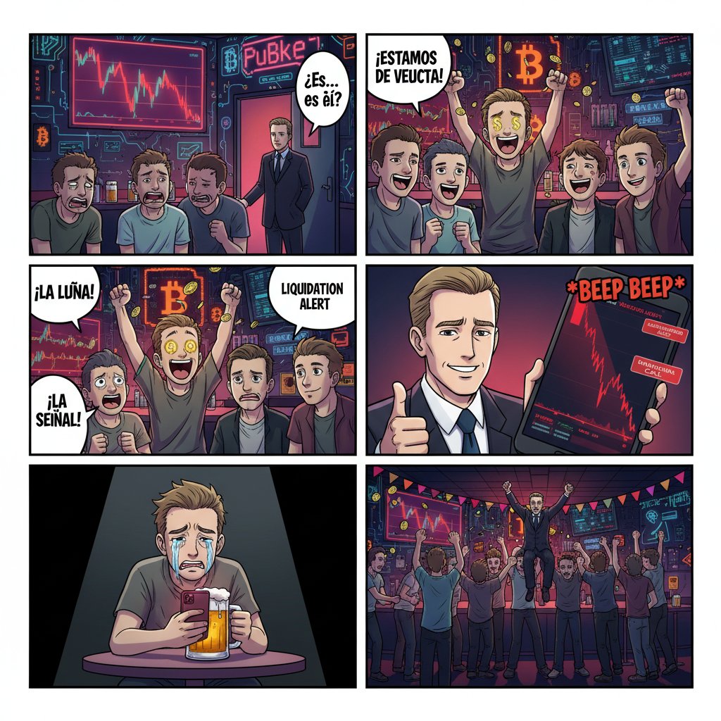 CryptoNewCats's tweet image. El Secretario del Tesoro de fiesta en un bar de Bitcoin mientras mi portafolio se va a pique. 🍻

La élite nos da palmaditas en la espalda.

Nosotros viendo los gráficos en rojo. 📉

¿Acaso esto es una señal? 🤔

#Bitcoin #CriptoHumor 🤡