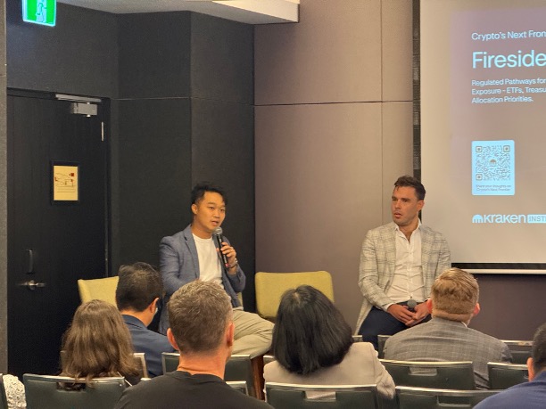 CFBenchmarks's tweet image. Great discussions yesterday with @KrakenInsto, @Alpha_Node_, @MonochromeAsset, @DigitalXLtd, and @Bell_Potter on how digital assets are transforming Australia’s investment landscape.

Thanks to everyone who joined the conversation!

@krakenfx