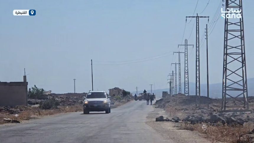SANAEnOfficial's tweet image. #Israeli forces launched a new ground incursion into the village of #Saida al-Hanout in #Quneitra on Thursday night, marking the latest in Israel’s continued breaches of #Syrian sovereignty