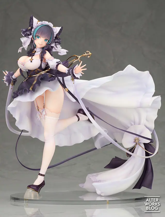 アズールレーン チェシャー 1/7 完成品フィギュア　アルター　あみあみ特典付き あみあみ限定特典】【限定販売】アズールレーン チェシャー 1/7 完成品