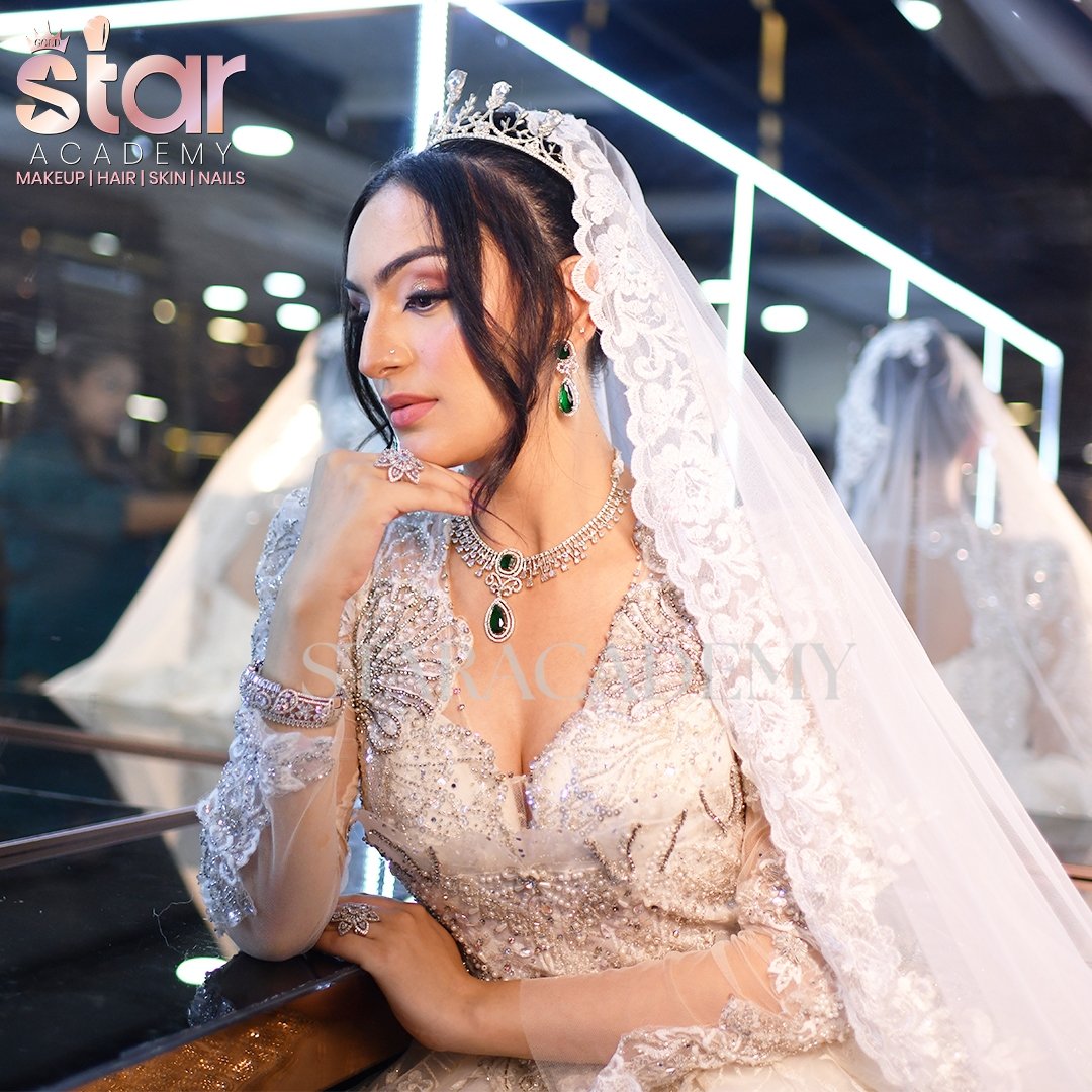 starACADEMYNV's tweet photo. Our Christian bride look is all about glass-skin radiance, angel-soft glam, and that heavenly elegance that turns every moment into a cinematic frame 
📍 Star Academy, Nirman Vihar, Delhi
📞 9540-888369
🌐 https://t.co/Pkd8r0ZaeN
 IG: @staracademynv
#iamtarunstar #staracademy https://t.co/zbWbHwlJjs