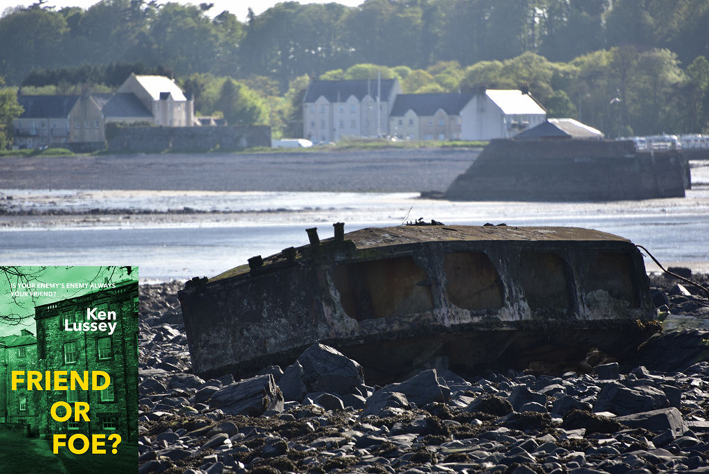 ‘Friend or Foe?’ is a fast-paced new thriller set largely in south-west Scotland during World War Two. A relic of the D-Day harbour trials featured in the book can still be seen at Garlieston Bay in Galloway.
Available in paperback, Kindle, Kobo or Apple: 
kenlussey.com/fof/index.html