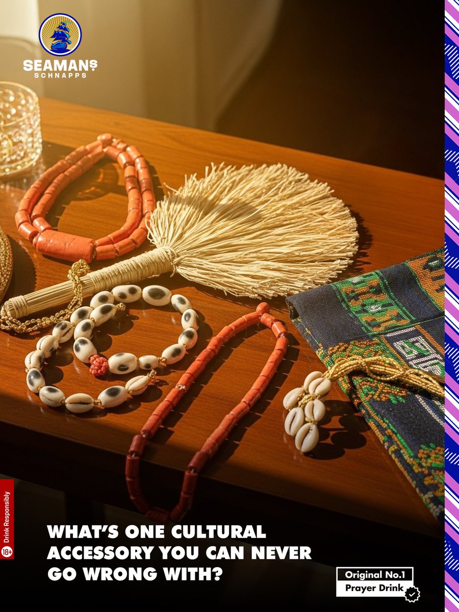SeamansSchnapps's tweet image. Culture is never out of style. 

#SecureMoreAssuredBlessings
#OriginalNo1PrayerDrink
#SeamansSchnapps
#AnsweredPrayers
#AduraAgba
#EkpereAzaraAza